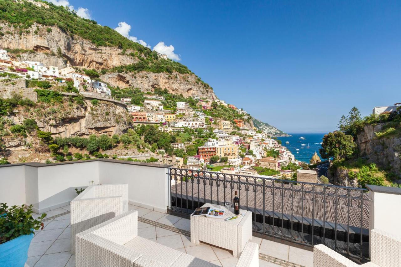 Estate4Home - Casa Gege Positano Bagian luar foto